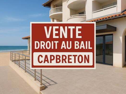 Boutique à vendre Fonds de commerce 107 000 € 1 pièce 60 m² de surface de vente Capbreton 40130