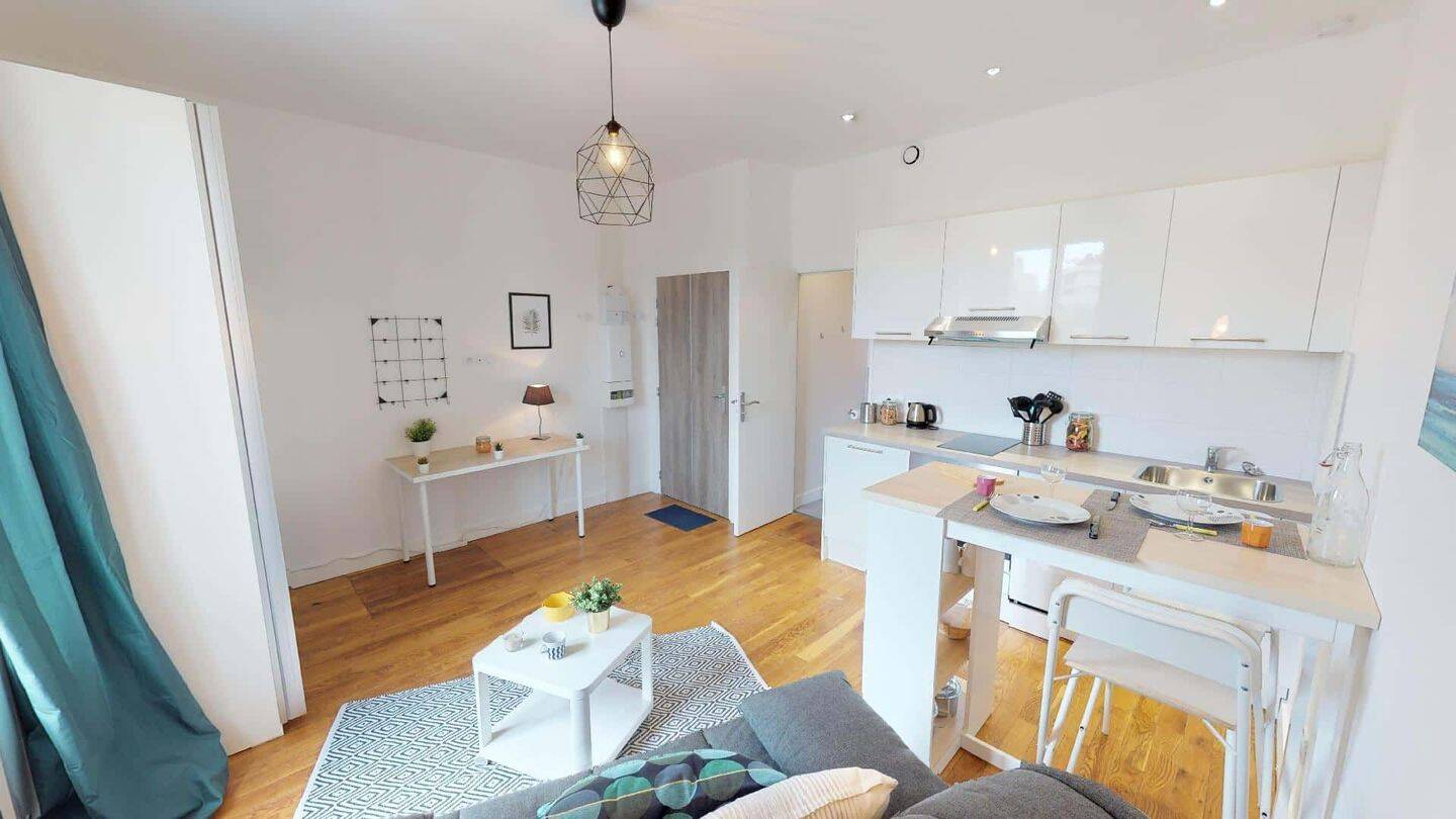 Appartement 1 pièce 22 m² · à Villeurbanne · 22 m² · 573 €/mois