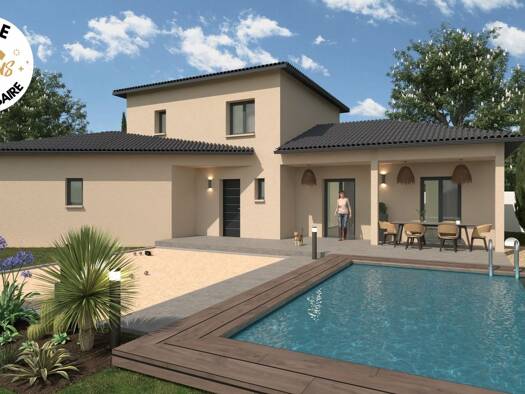 Terrain avec maison neuve à vendre 621 752 € 4 pièces 3 chambres 111 m² 1 000 m² de terrain Sciez 74140