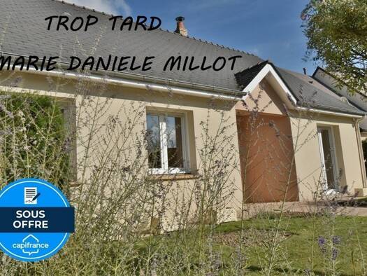 Maison de plain-pied à vendre 236 000 € 6 pièces 3 chambres 115 m² 450 m² de terrain Bonchamp-lès-Laval 53960