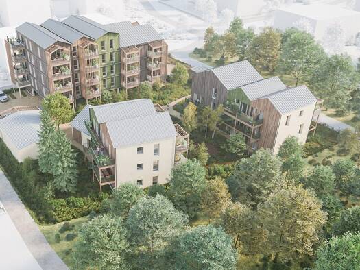 Appartement à vendre - neuf 119 000 € 2 pièces 1 chambre 43,2 m² dès le 31/12/2028 La Chesnaie Les Ponts-de-Cé 49130