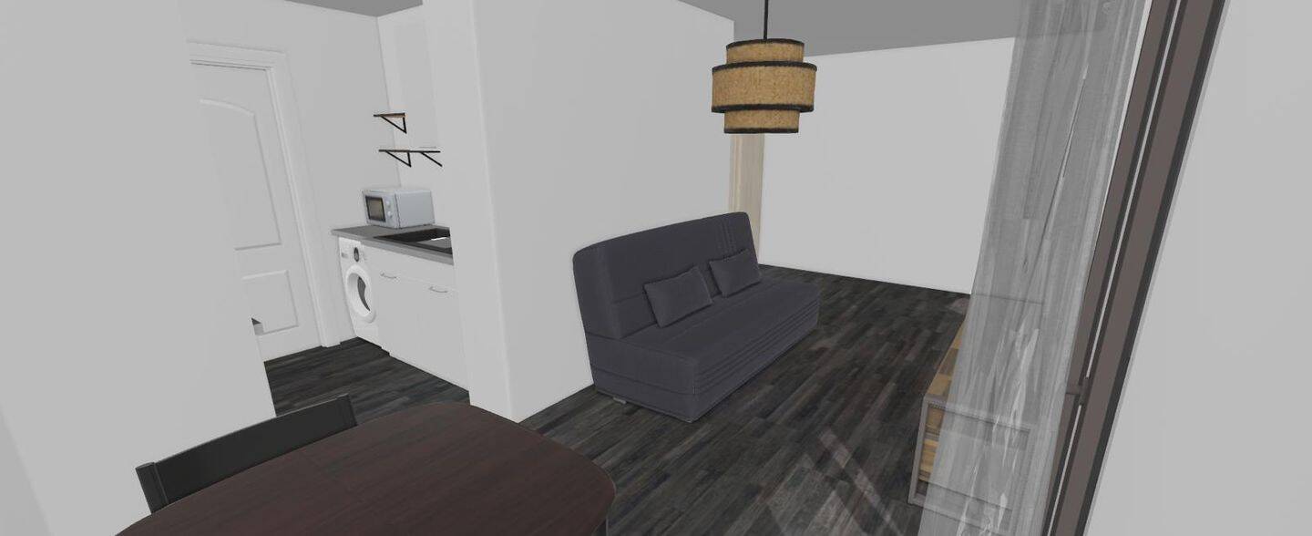 Appartement 1 pièce 28 m² · à Creil · 28,2 m² · 595 €/mois
