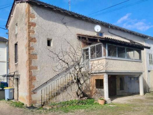 Maison à vendre 165 000 € 5 pièces 2 chambres 65 m² 381 m² de terrain Flace-Liberte Mâcon 71000