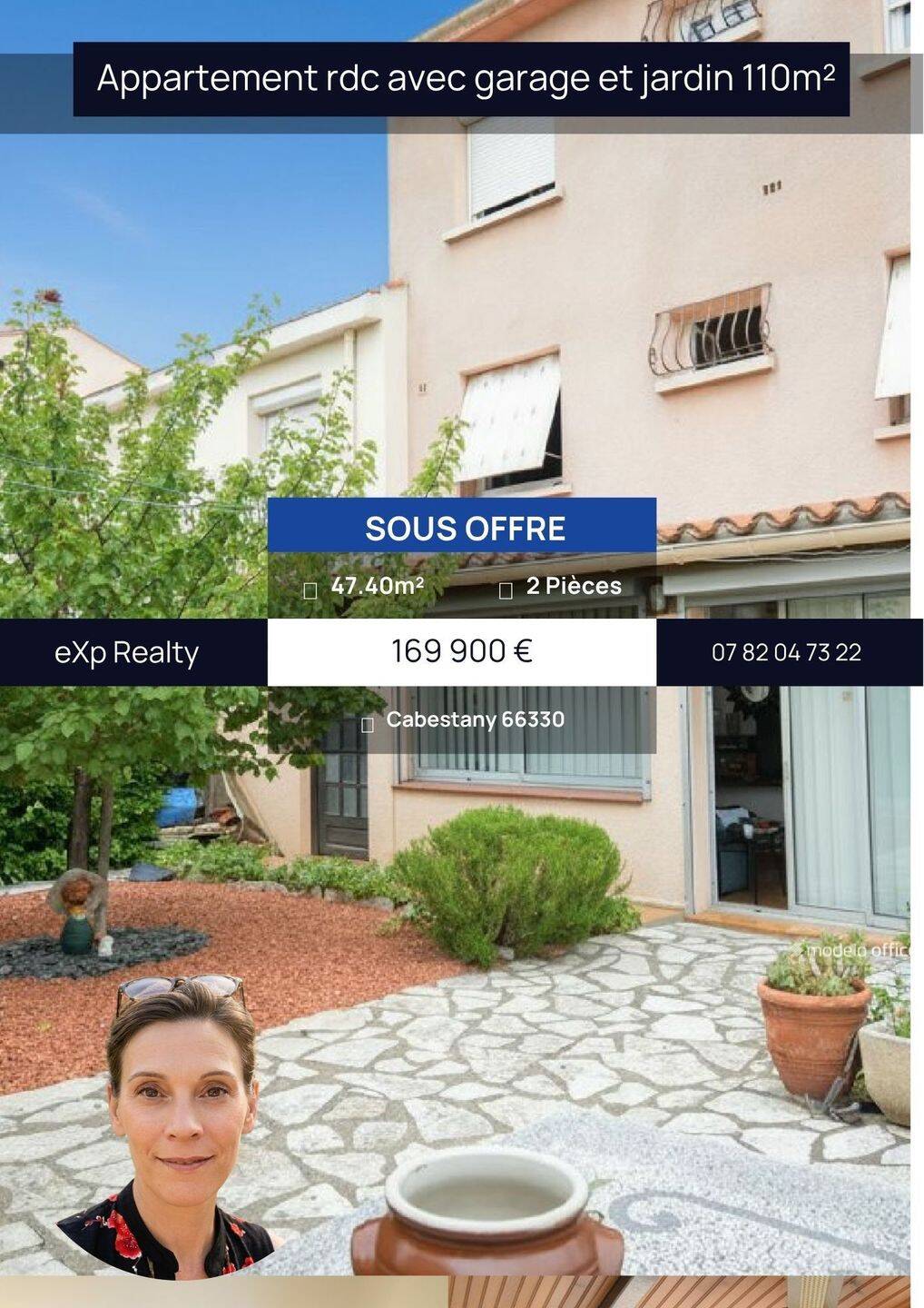 Appartement 2 pièces 47 m² · à Cabestany · 47,4 m² · 169 900 €
