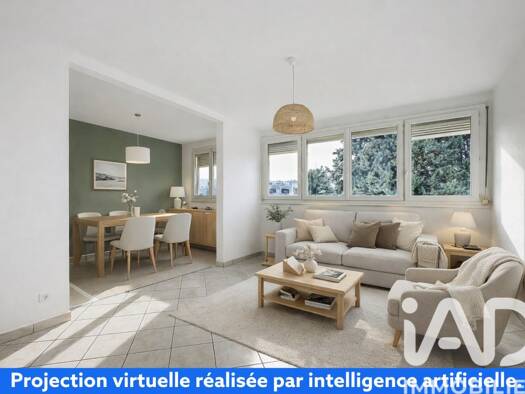 Appartement à vendre 192 000 € 4 pièces 2 chambres 64 m² 5 étages Saint Irénée Lyon 5ème arrondissement 69005
