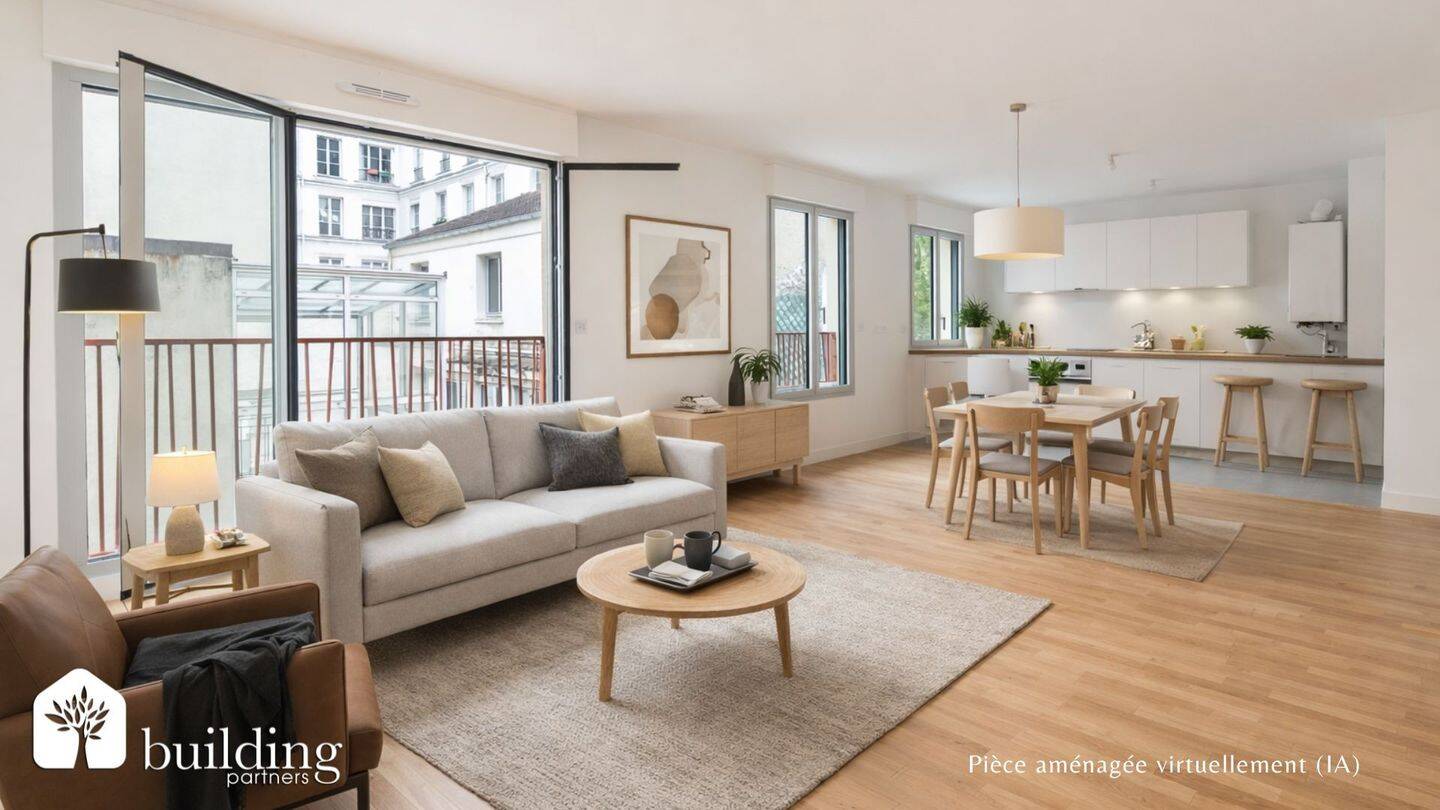 Appartement 5 pièces 95 m² · à Paris 17ème Arrondissement · 95 m² · 1 459 300 €