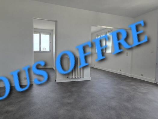 Appartement à vendre 180 000 € 3 pièces 1 chambre 52 m² Étage 6/8 Saint Jean Eudes-Saint Gilles Caen 14000
