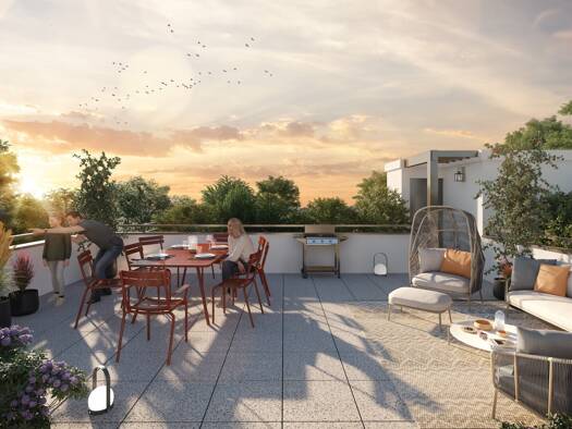 Appartement à vendre - neuf 273 100 € 2 pièces 1 chambre 41,9 m² dès le 30/06/2026 Mortefontaines Deuil-la-Barre 95170