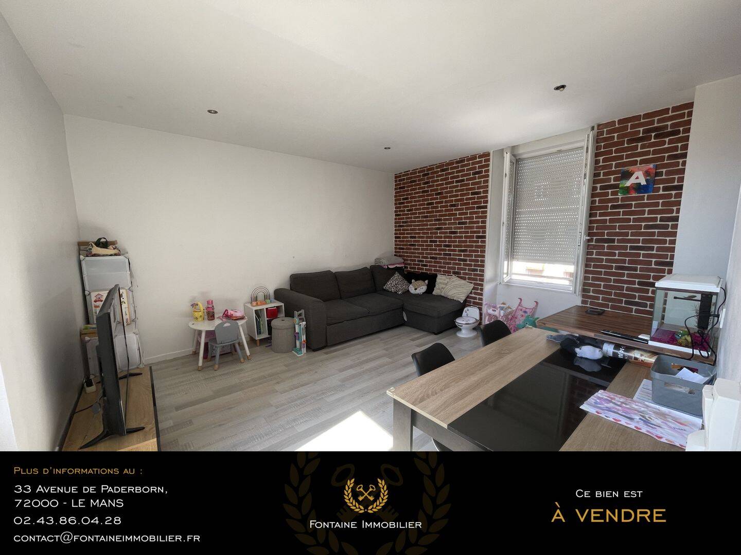 Appartement 3 pièces 63 m² · à Le Mans · 63,2 m² · 141 750 €