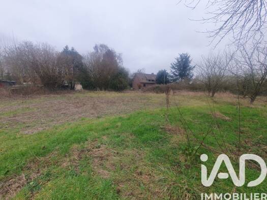 Terrain constructible à vendre 52 969 € 1 080 m² de terrain Beauval 80630