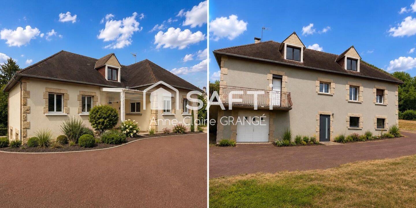Maison 5 pièces 206 m² · à Mont-Saint-Jean · 206 m² · 157 500 €