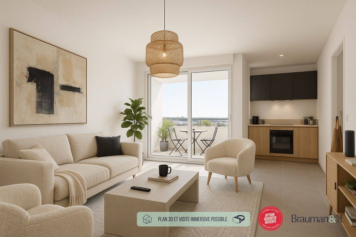 Appartement 1 pièce 32 m² · à Angers · 32 m² · 179 000 €