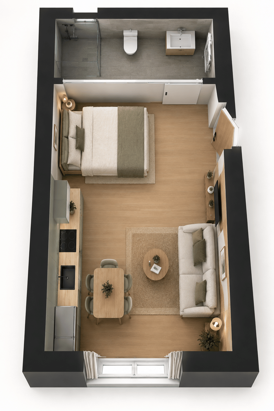 Appartement 1 pièce 20 m² · à Lyon 2ème Arrondissement · 20 m² · 125 000 €