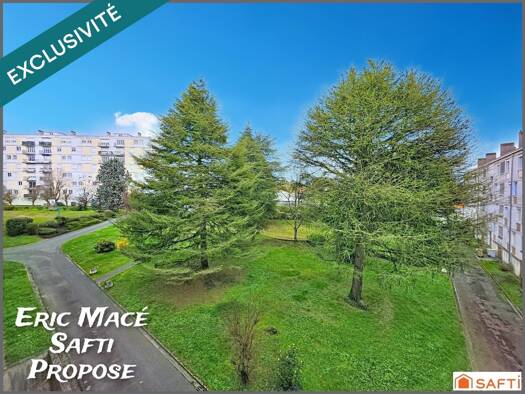 Appartement à vendre 123 000 € 4 pièces 3 chambres 73 m² Étage 2/3 Lorraine Cholet 49300