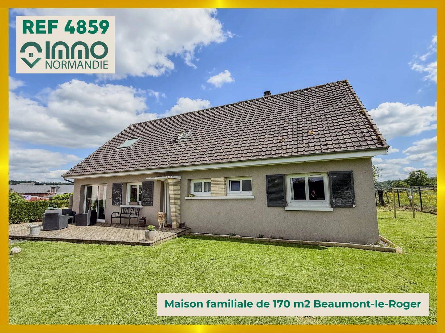 Maison 8 pièces 170 m² · à Beaumont-le-Roger · 170 m² · 236 000 €