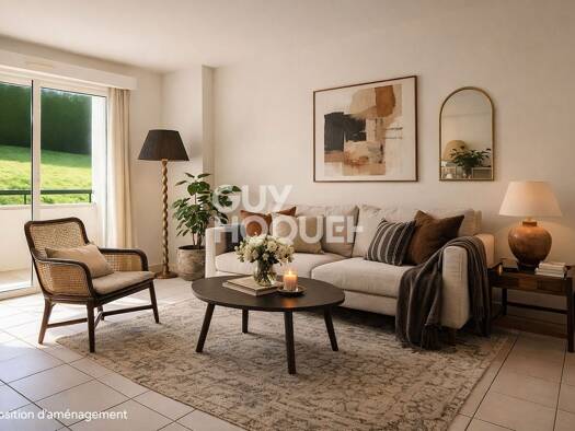 Appartement à vendre 325 000 € 3 pièces 2 chambres 69 m² Étage 1/3 Ciboure 64500