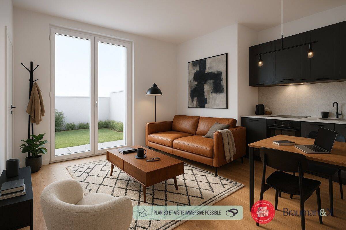 Appartement 2 pièces 38 m² · à Rouen · 38 m² · 135 001 €