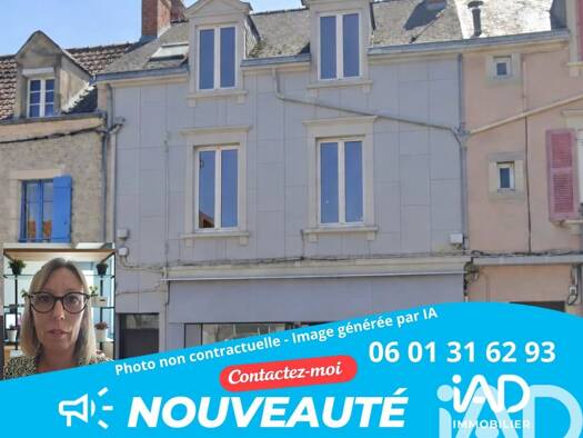 Immeuble à vendre 63 000 € 122 m² Centre Ville Digoin 71160