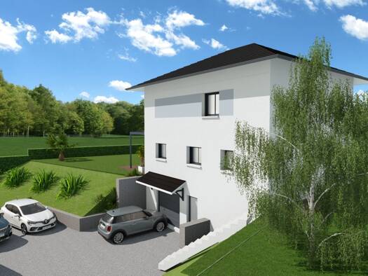 Terrain avec maison neuve à vendre 395 000 € 5 pièces 4 chambres 98,2 m² 792 m² de terrain Barberaz 73000
