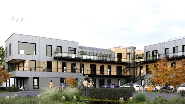 Espace bureau à vendre 11 361 900 € 3 631 m² de bureaux divisible de 267 m² à 3 631 m² Rive Droite Wambrechies 59118