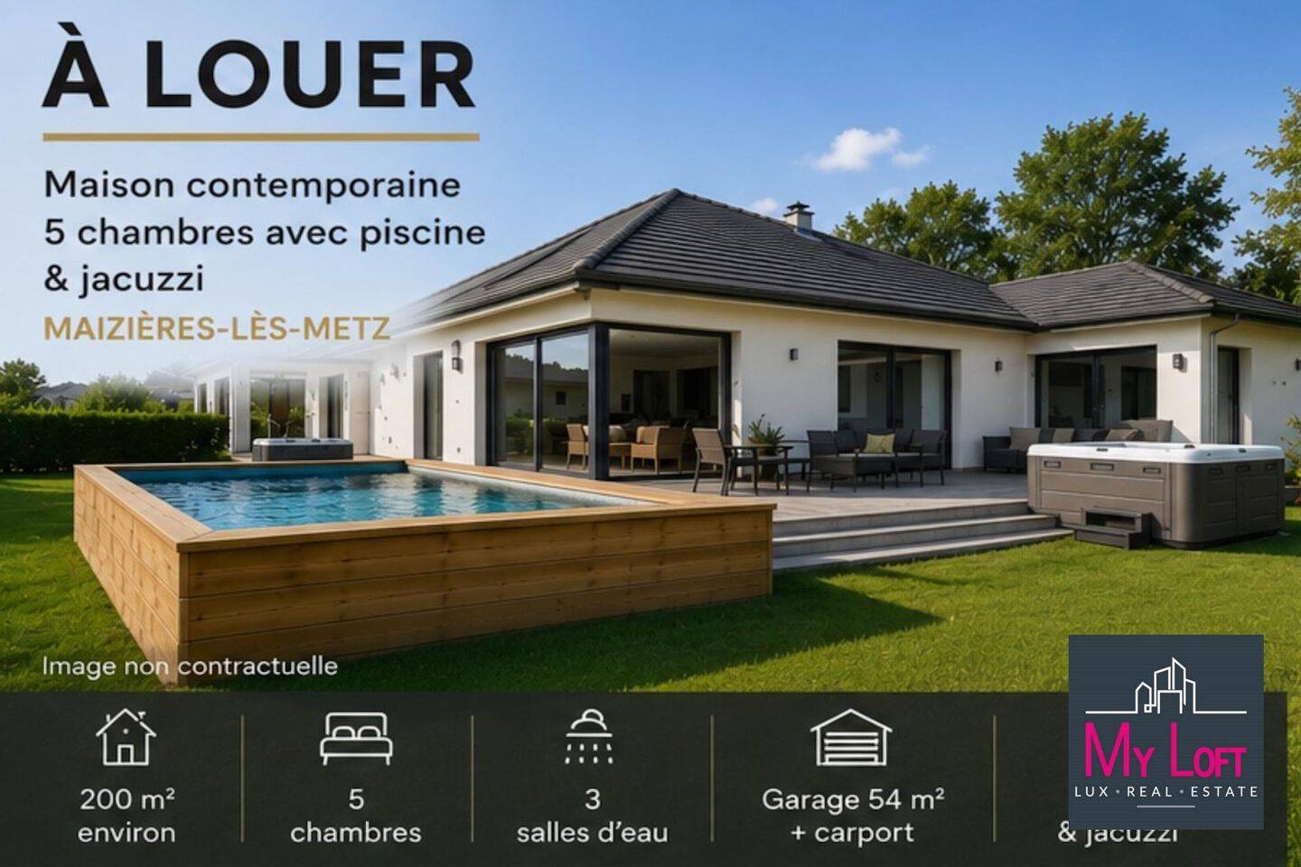 Maison 7 pièces 200 m² · à Metz · 200 m² · 2 350 €