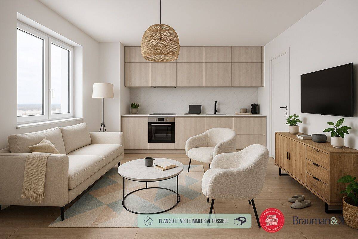 Appartement 1 pièce 19 m² · à Dijon · 19 m² · 135 000 €