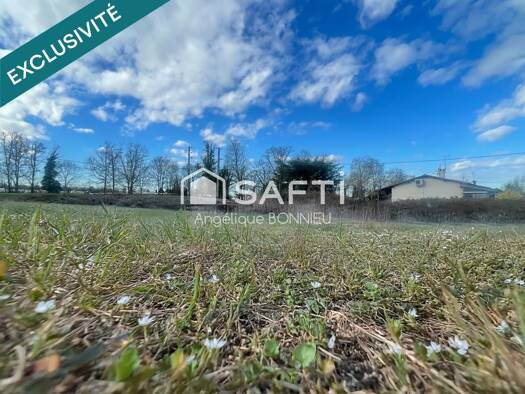 Terrain constructible viabilisé à vendre 70 000 € 1 500 m² de terrain Courbieu-Benis-Saint Martin Castelsarrasin 82100