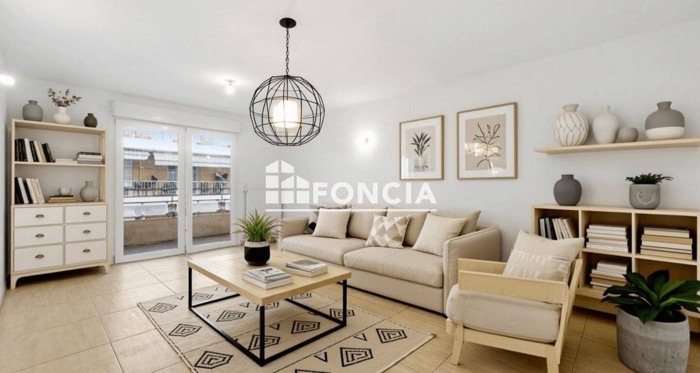 Appartement 3 pièces 70 m² · à Cannes · 69,6 m² · 199 000 €