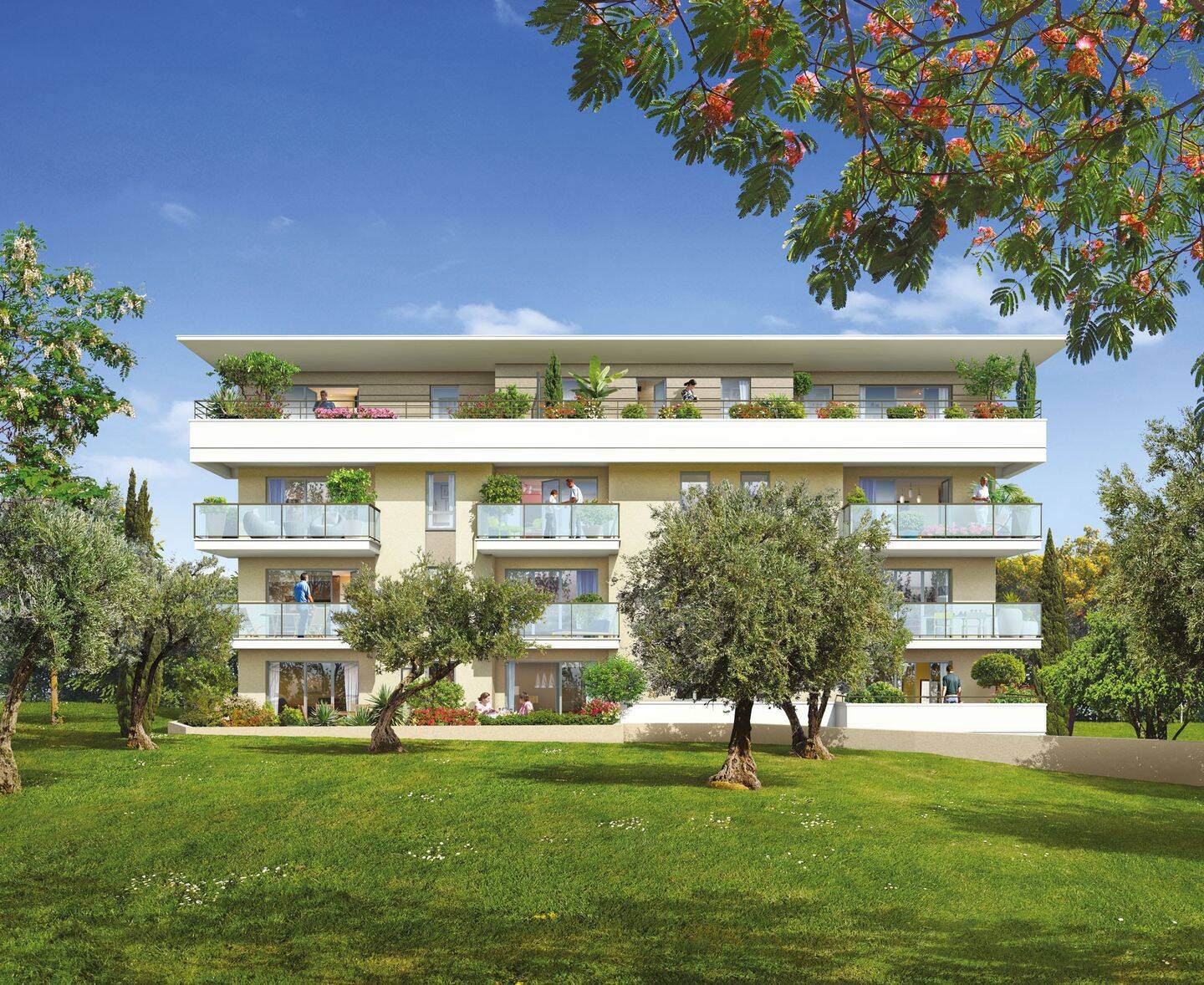 Appartement 4 pièces 80 m² · à Villeneuve-Loubet · 80 m² · 476 000 €