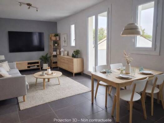 Appartement à vendre 255 000 € 3 pièces 2 chambres 62,4 m² 2ème étage Le Lac Grande Ile A Voisins-le-Bretonneux 78960