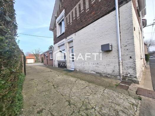 Maison à vendre 120 500 € 4 pièces 2 chambres 80 m² 372 m² de terrain Sud Est Noyelles-sous-Lens 62221