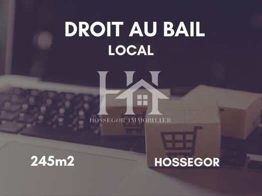 Boutique à vendre Fonds de commerce 160 000 € 230 m² de surface de vente Soorts-Hossegor 40150