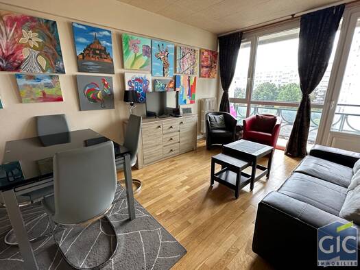 Appartement à louer 750 € 2 pièces 1 chambre 40 m² 6ème étage Sainte Thérèse-Demi Lune Caen 14000