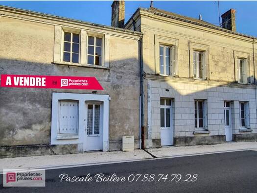 Maison à vendre 86 500 € 8 pièces 6 chambres 224 m² 603 m² de terrain Vernoil-le-Fourrier 49390