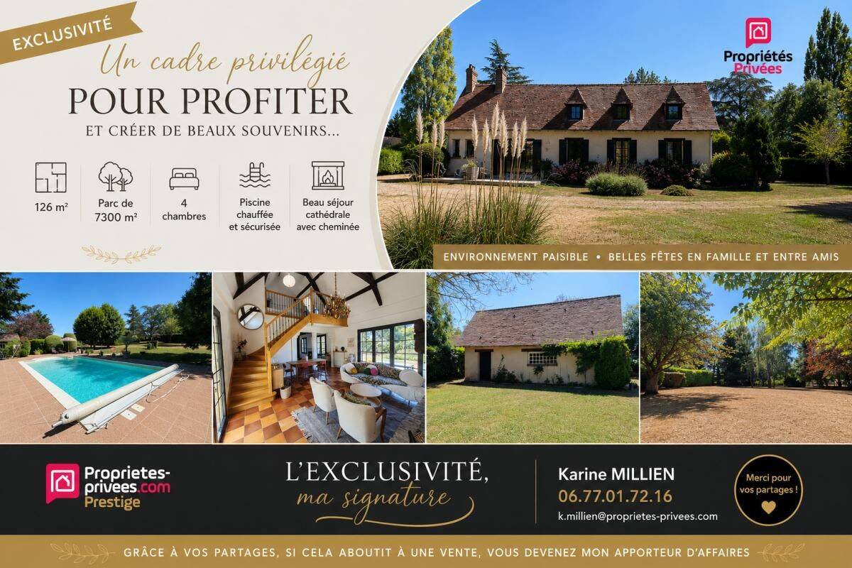 Maison 6 pièces 126 m² · à Verneuil d'Avre Et d'Iton · 126 m² · 448 000 €