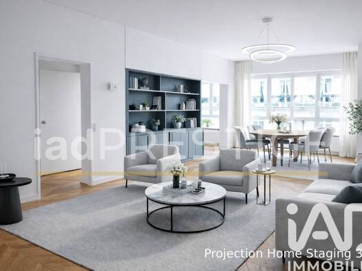 Appartement à vendre 1 150 000 € 3 pièces 2 chambres 120 m² Étage 5/10 Porte Dauphine Paris 16ème arrondissement 75016