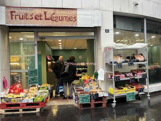 Épicerie / Alimentation Générale à vendre Fonds de commerce 85 000 € 3 pièces 105 m² de surface de vente Bas Belleville Paris 19ème arrondissement 75019