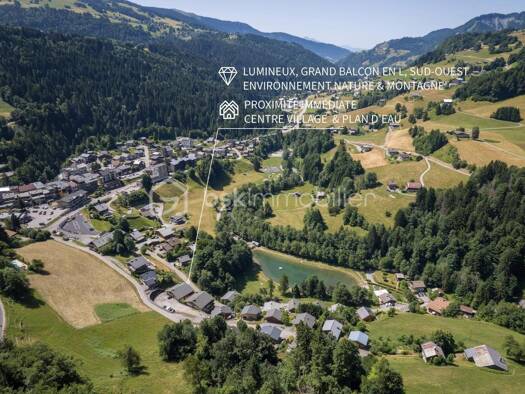 Appartement à vendre 225 000 € 3 pièces 2 chambres 45,7 m² RDC/3 Flumet 73590