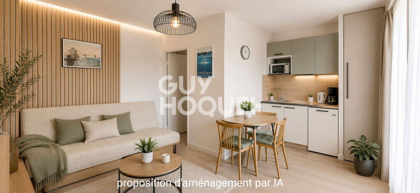 Appartement 1 pièce 20 m² · à La Rochelle · 20 m² · 140 000 €