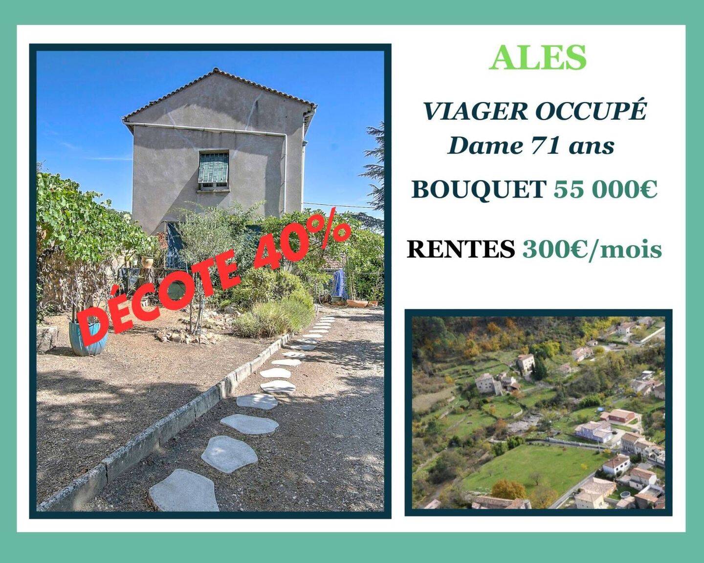 Maison 3 pièces 105 m² · à Alès · 105 m² · 55 000 €
