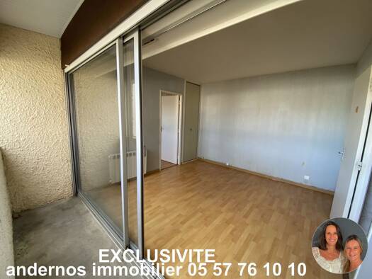 Appartement à vendre 175 000 € 3 pièces 1 chambre 44,9 m² RDC Nord Ouest Andernos-les-Bains 33510