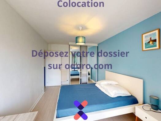 Appartement à louer 420 € 5 pièces 4 chambres 96,9 m² 4ème étage Bellevue Brest 29200