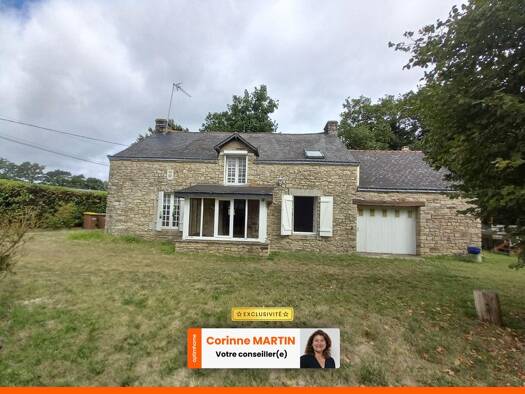 Maison à vendre 129 000 € 5 pièces 4 chambres 104 m² 1 900 m² de terrain Allaire 56350