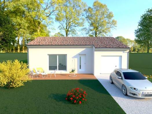 Terrain avec maison neuve à vendre 186 500 € 4 pièces 3 chambres 92 m² 830 m² de terrain Sérénac 81350