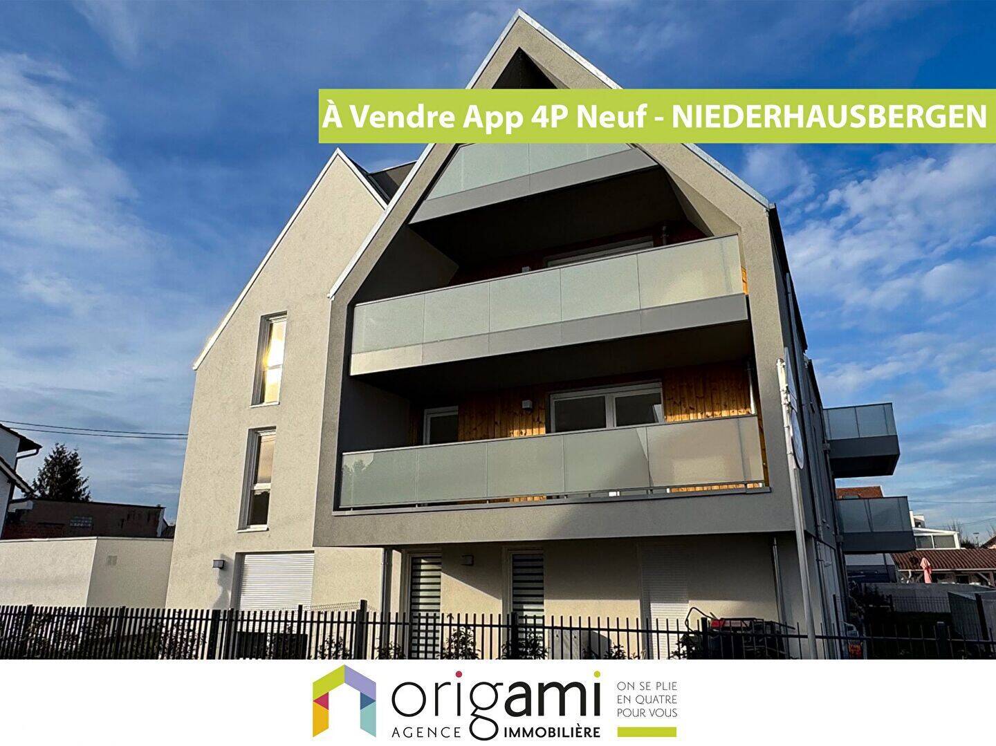 Appartement 4 pièces 80 m² · à Niederhausbergen · 80 m² · 325 000 €