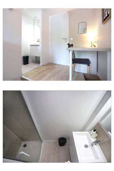 Appartement à louer 435 € 1 pièce 2 chambres 11 m² RDC Bellevue Brest 29200