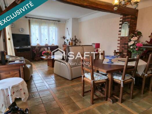 Maison à vendre 185 000 € 3 pièces 2 chambres 90 m² 556 m² de terrain Thierville-sur-Meuse 55840