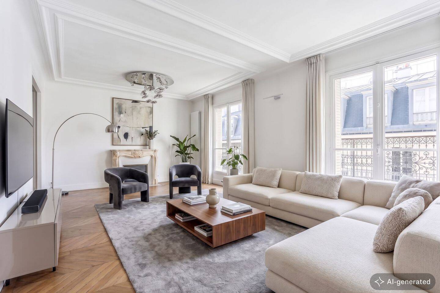 Appartement 5 pièces 161 m² · à Paris 8ème Arrondissement · 161 m² · 1 525 000 €
