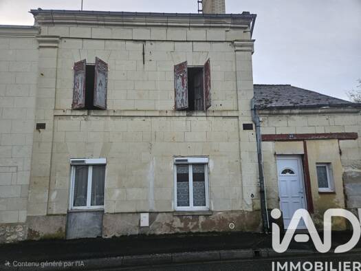 Maison à vendre 60 000 € 5 pièces 4 chambres 134 m² 280 m² de terrain Varrains 49400