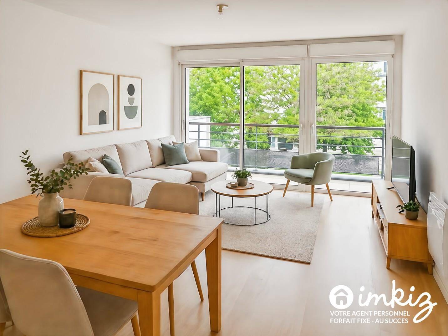 Appartement 2 pièces 44 m² · à Saint-Jacques-de-la-Lande · 44 m² · 165 000 €